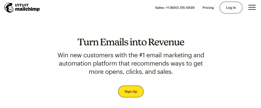 Mailchimp Screenshot