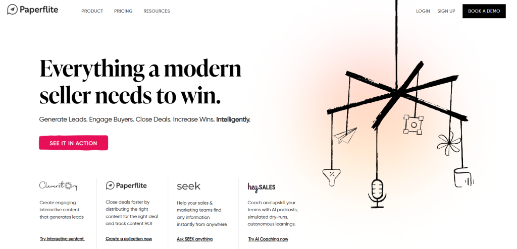 Paperflite screenshot