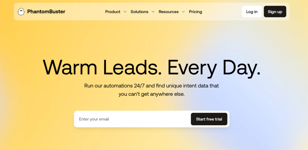 Phantombuster screenshot