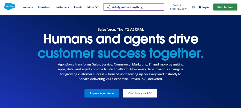 Salesforce screenshot