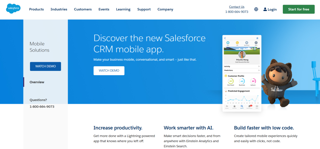 Salesforce Mobile screenshot