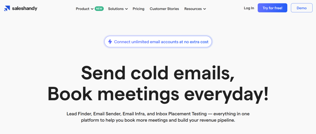 Saleshandy screenshot